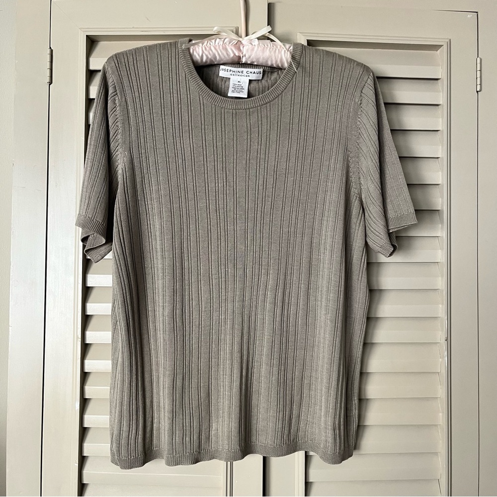 vintage soft & stretchy silk blend tee